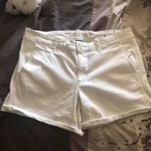 American Eagle Super Stretch White Shorts